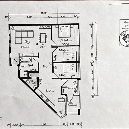 Apartment Design Apartment, Modern, Ebenerdig, Lage